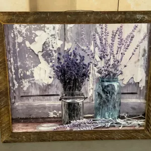 Flowers Country Decor Print 21.5"X17.5"