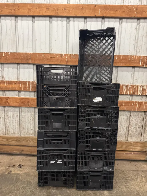 Plastic crates