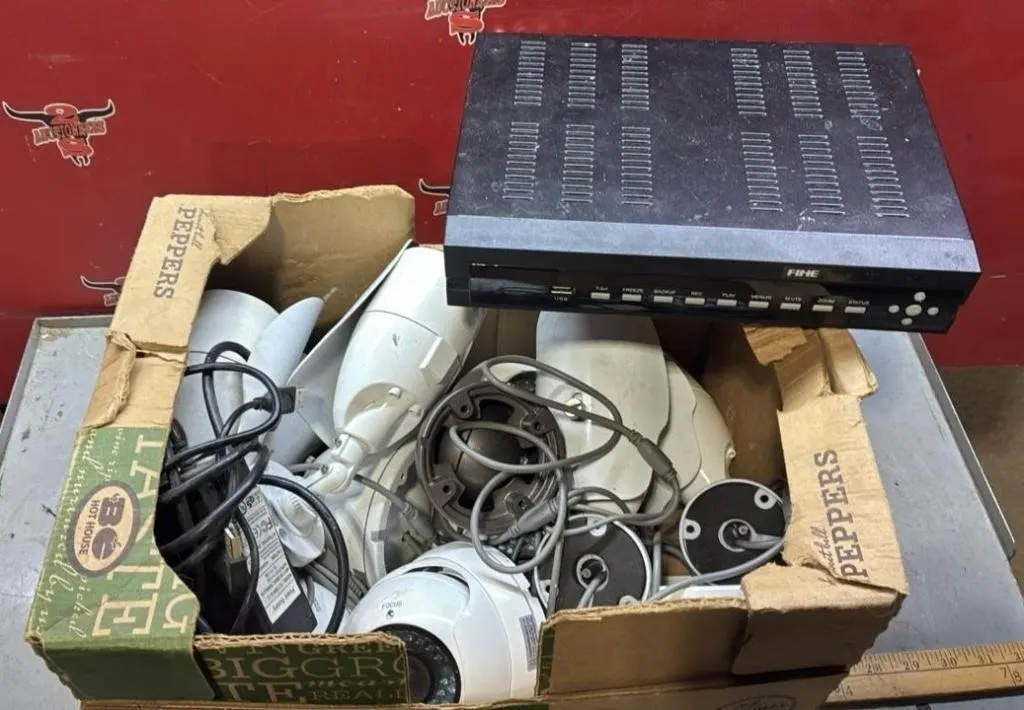 Security Camera System. Unknown Working