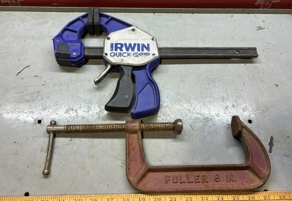 2 Large Clamps