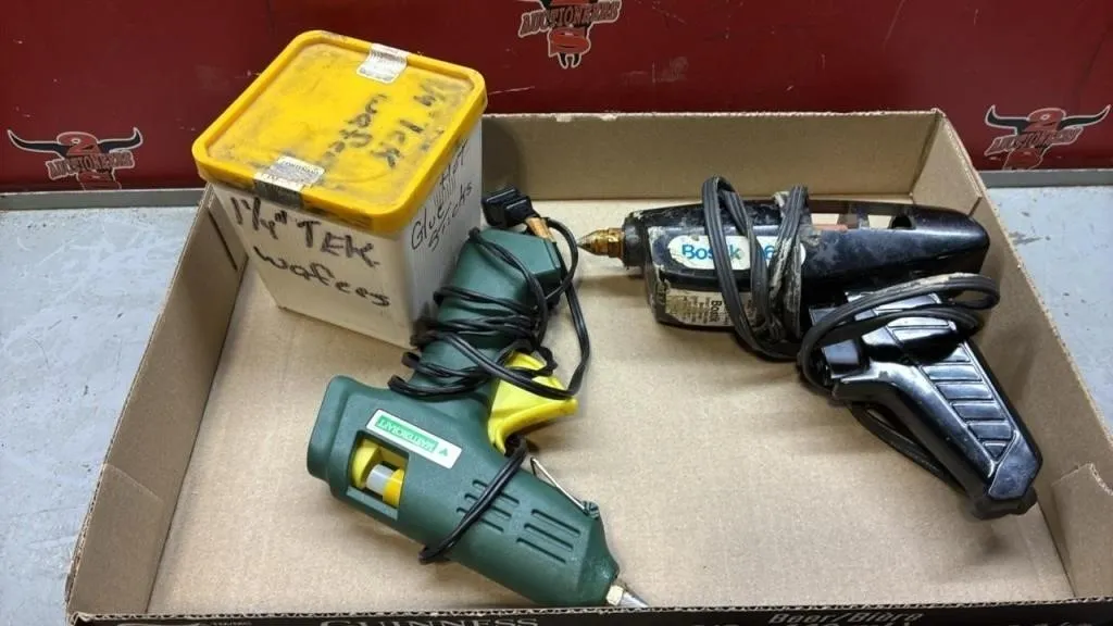 Hot Glue Guns & Sticks.