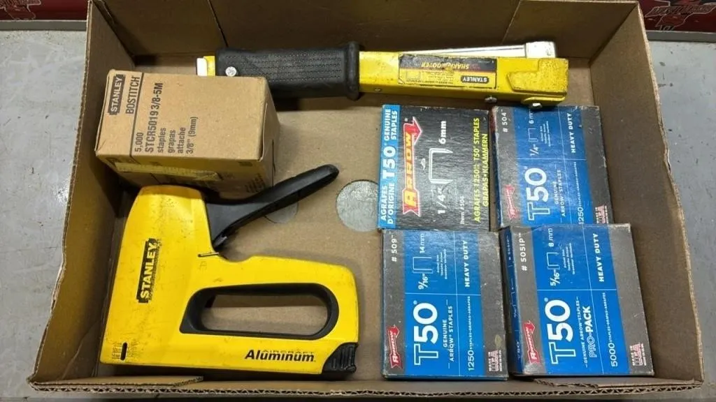 Staple Guns & Staples.