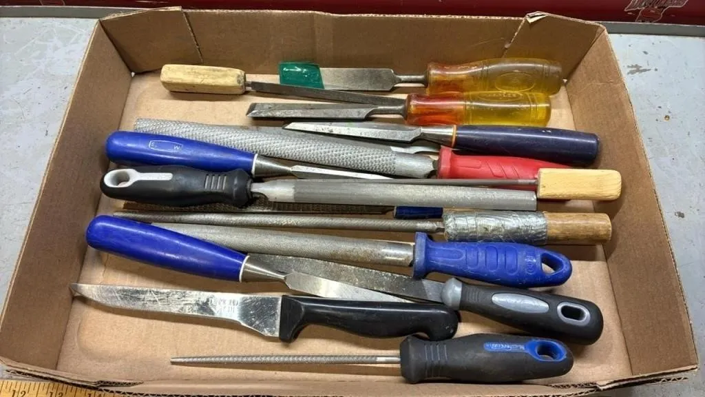 Asst. Files & Chisels.