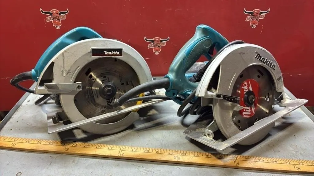 2 Makita Circular Saws.
