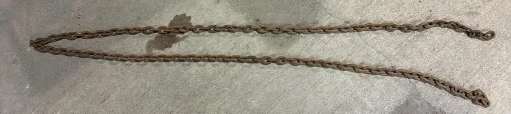 10ft Chain, No Hooks.