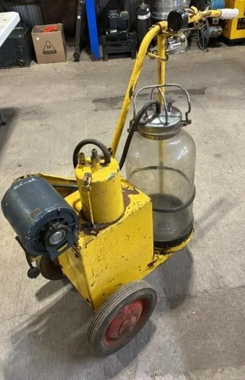 Portable Milking Pump.