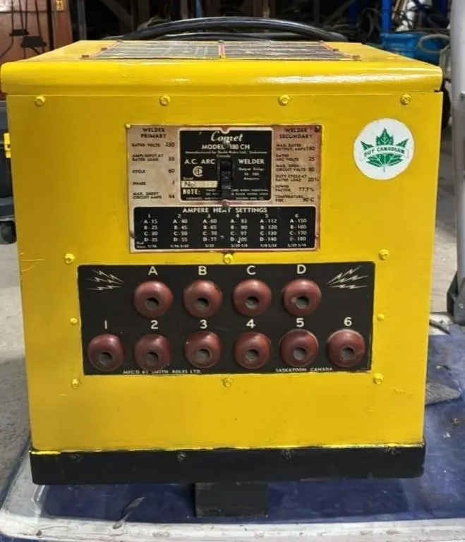 Comet Model 180 By Smith Roles LTD. ARC Welder.