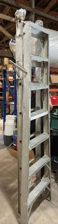 Home Built Hybrid Ladder. 6ft. Sketchy.
