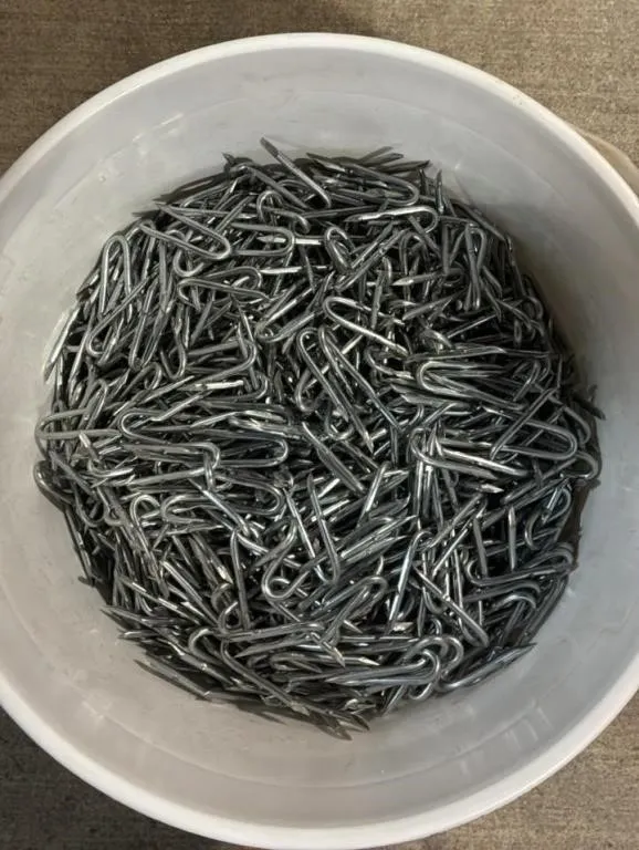 Pail of 1-3/4� Fencing Staples.