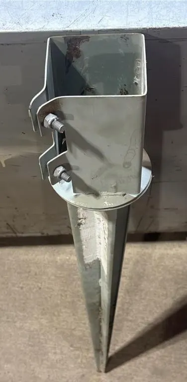 36�L Ground Post Anchor.