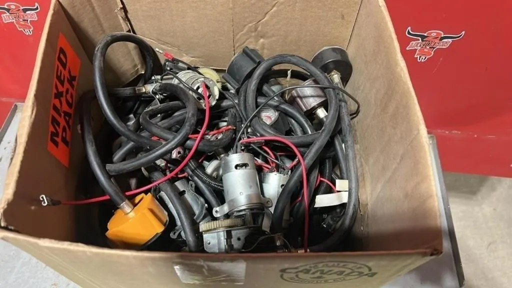 Box of Small Air Compressor Parts