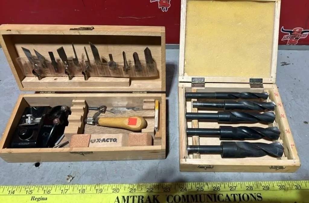 X-Acto Knife Set and Drill Bits