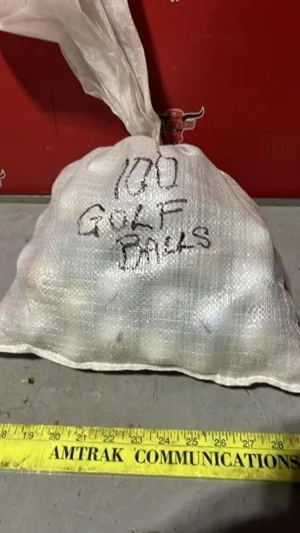 Bag w/100 Golf Balls