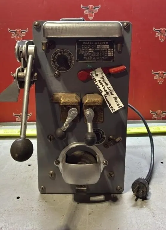 Bandsaw Blade Welder. Needs Wiring Someting