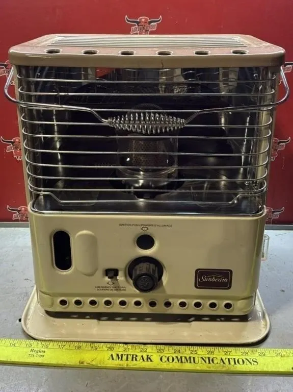 Small Sunbeam Kerosene Heater.