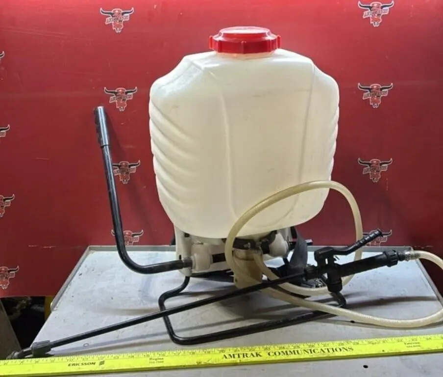 Backpack Sprayer.