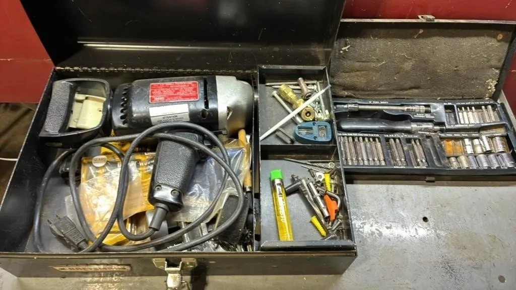 Vintage 1/2� Sears Hammer Drill & Assorted