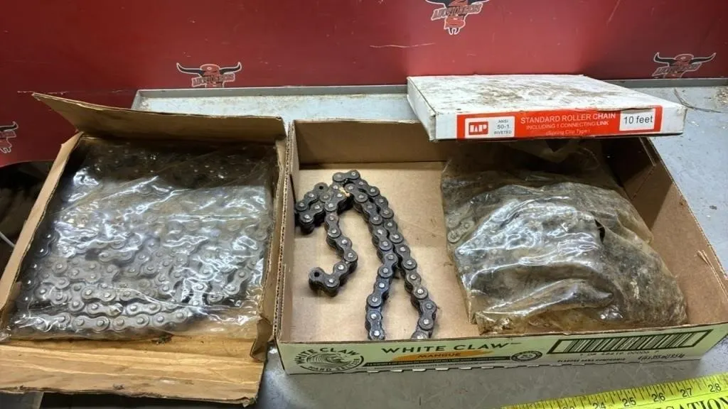 Quantity of 50-1 Roller Chain.