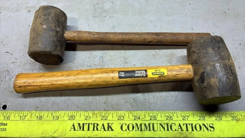 2 Rubber Mallets