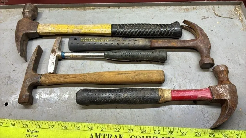 5 Asst. Hammers.