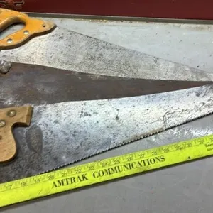 3 Old Hand Saws