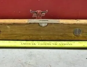 48� J. Sand & Sons Antique Wooden Level.
