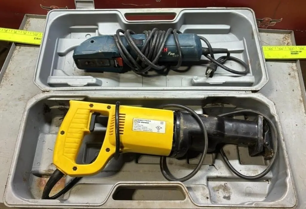 Bosch Oscillating Saw & Power Fist Reciprocating