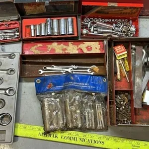 Asst. Sockets, Tiny Wrenches, Hollow Punches,
