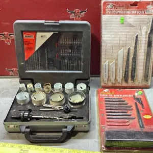 Hole Saws, Drill Bits, Jigsaw & Reciprocating Saw