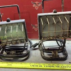 2 Halogen Work Lights