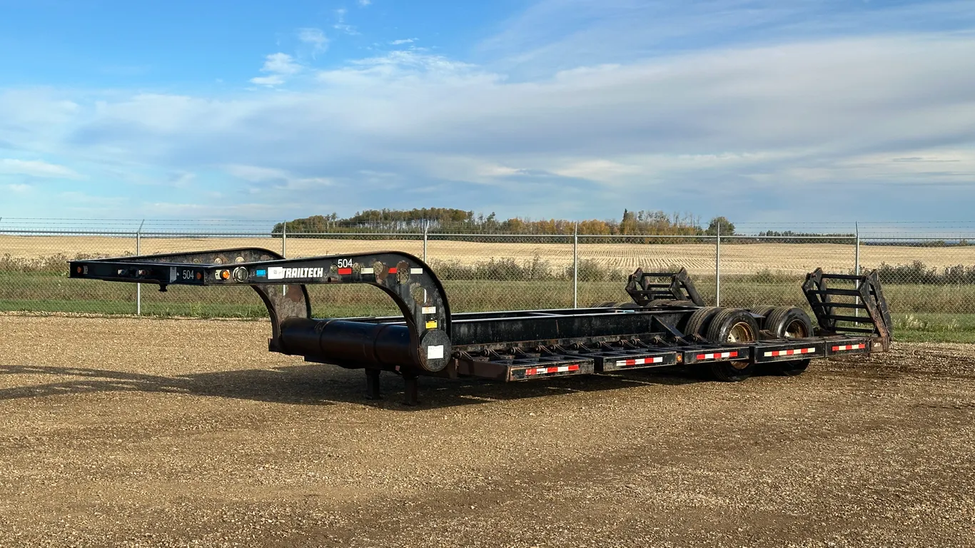 2009 Trailtech CT220TT T/A Gooseneck Trailer