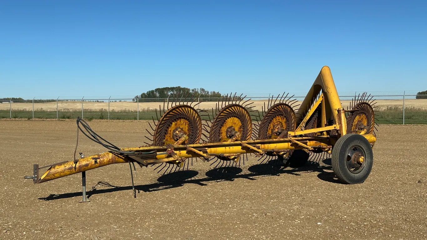 Dika WR7102 5 Wheel Root Rake