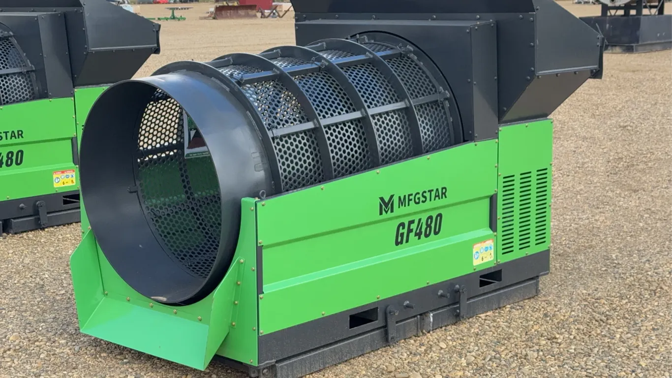 2026 MFGSTAR GF480 Rotary Drum Screen