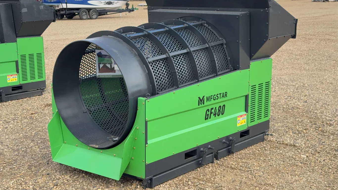 2026 MFGSTAR GF480 Rotary Drum Screen