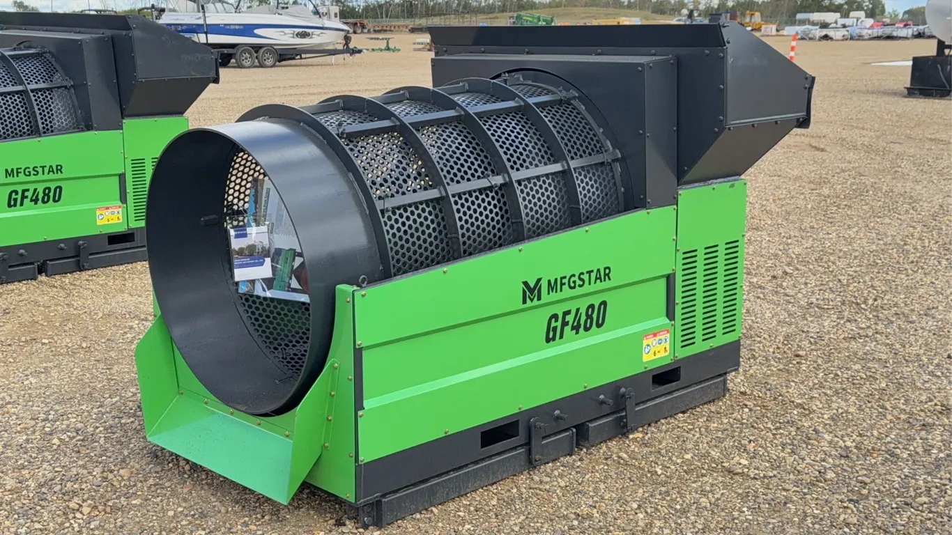 2026 MFGSTAR GF480 Rotary Drum Screen