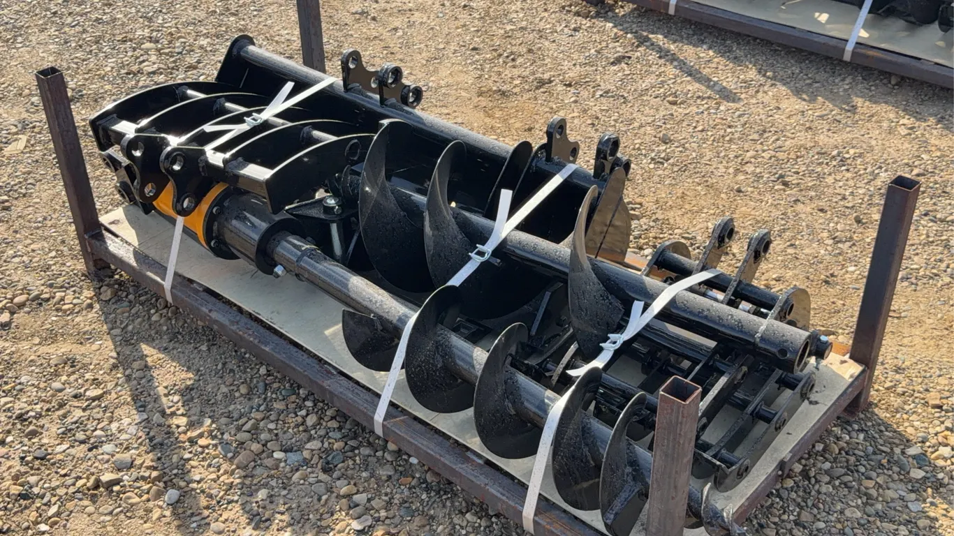 2026 MIVA QTY (8) Excavator Attachments