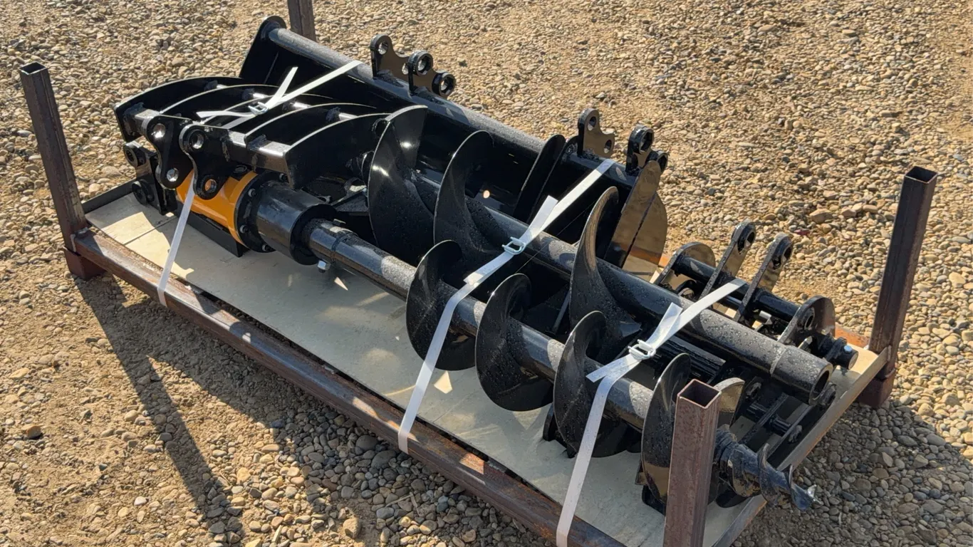 2026 MIVA QTY (8) Excavator Attachments