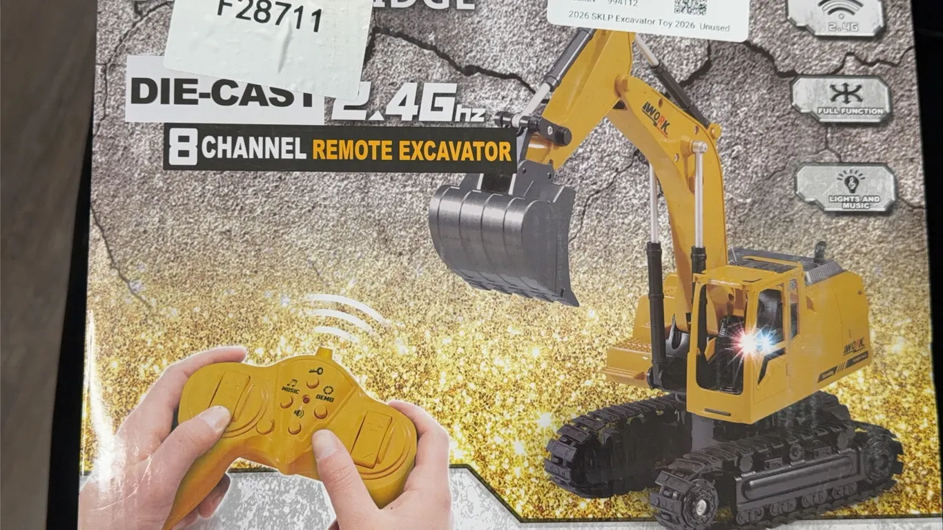 2026 SKLP Excavator Toy Unused