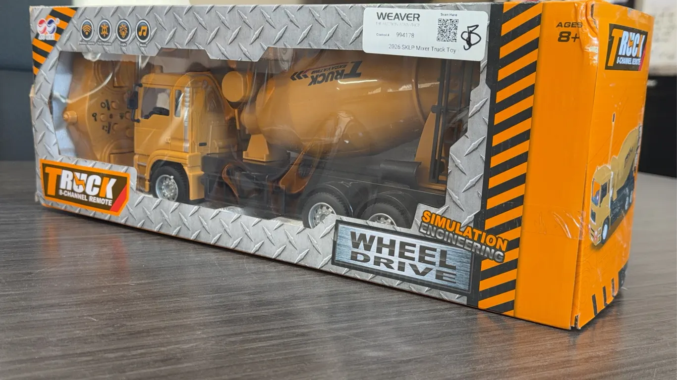 2026 SKLP Mixer Truck Toy