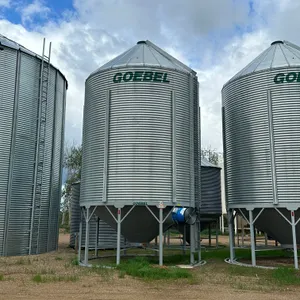Goebel 8RP18-37-18 5 Ring Hopper Bottom Grain Bin