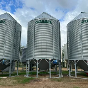 Goebel 8RP18-37-18 5 Ring Hopper Bottom Grain Bin