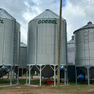 Goebel 8RP18-37-18 5 Ring Hopper Bottom Grain Bin