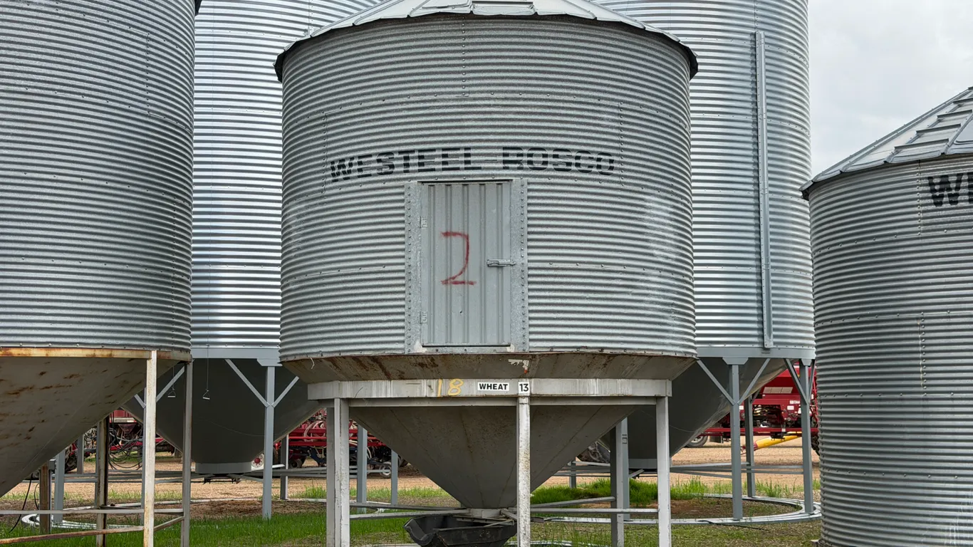 Westeel-Rosco 4 Ring Hopper Bottom Grain Bin