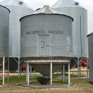 Westeel-Rosco 4 Ring Hopper Bottom Grain Bin