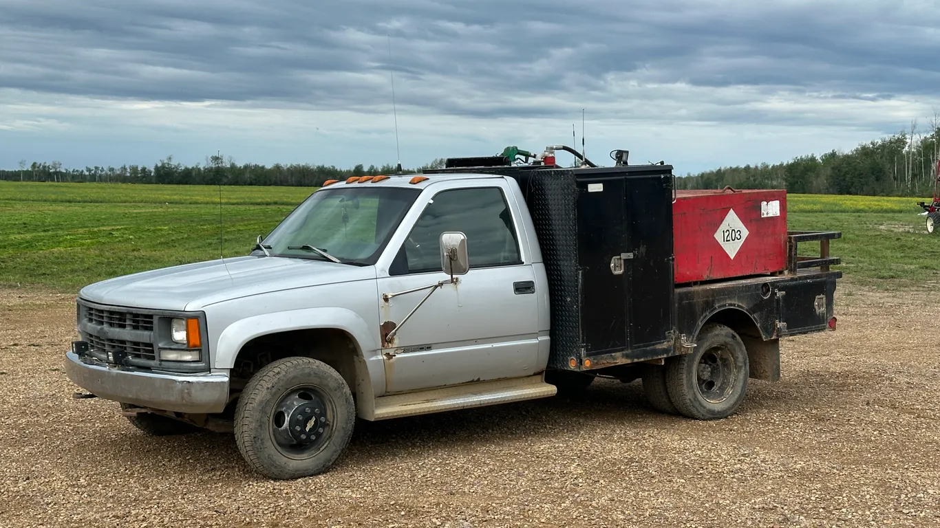 1995 Chevrolet 3500 Single Cab Flatbed Truck