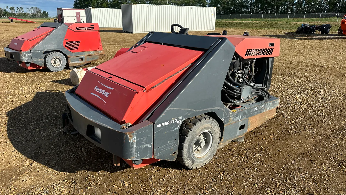 Non-Operable 2009 Power Boss Armadillo Street Sweeper