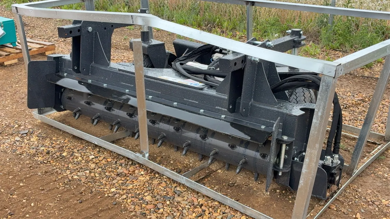 2026 Landhonor 72 IN. hydraulic Skid Steer Power Rake Unused