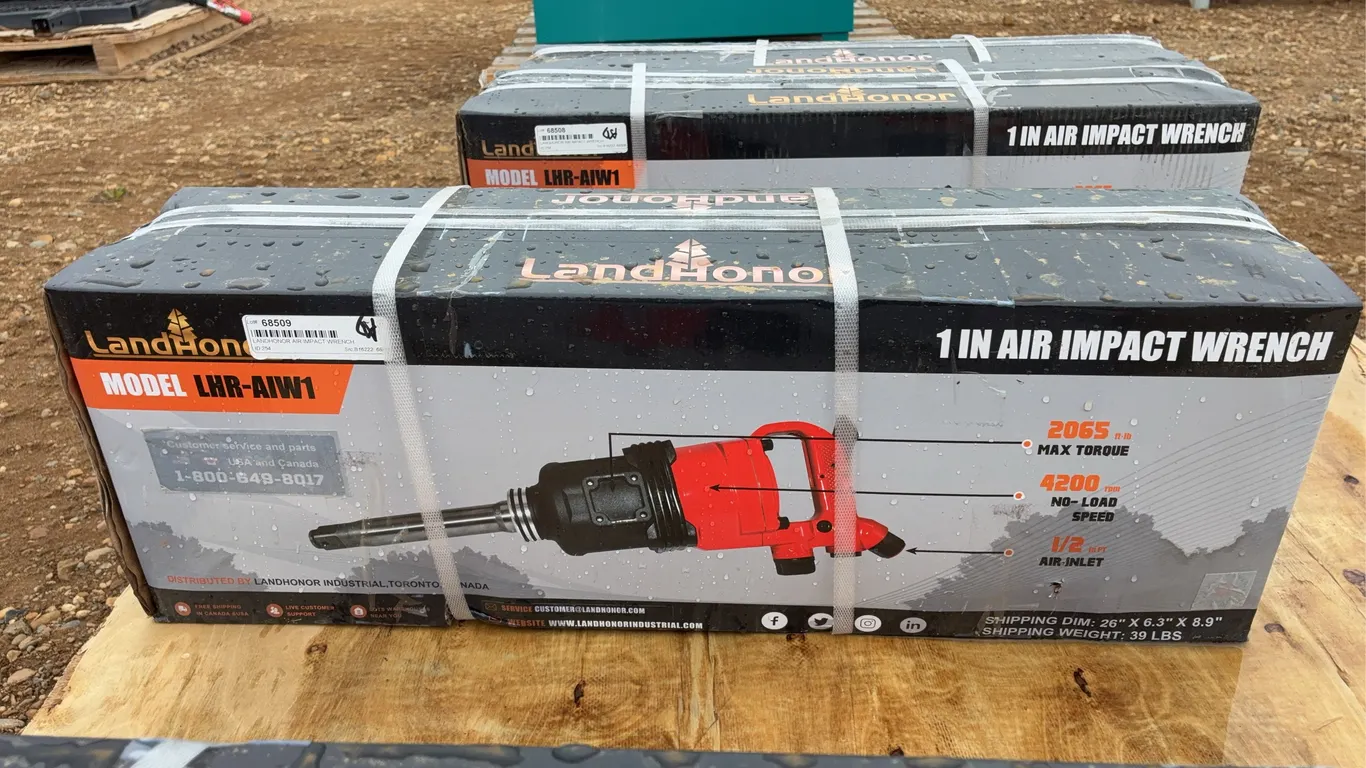 Landhonor 1 IN. AIR Impact Wrench Unused
