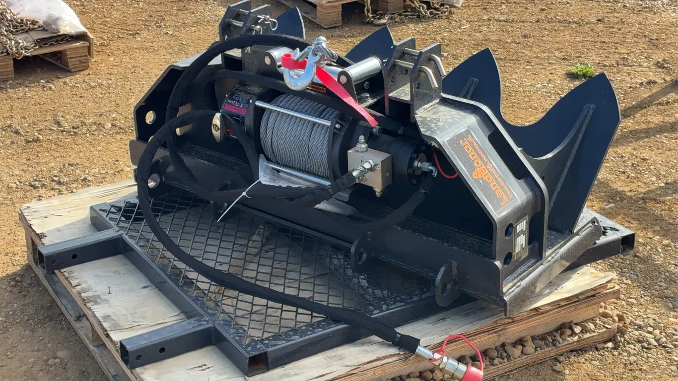 2025 Landhonor 15000 LBS Hydraulic Skid Steer Winch Unused