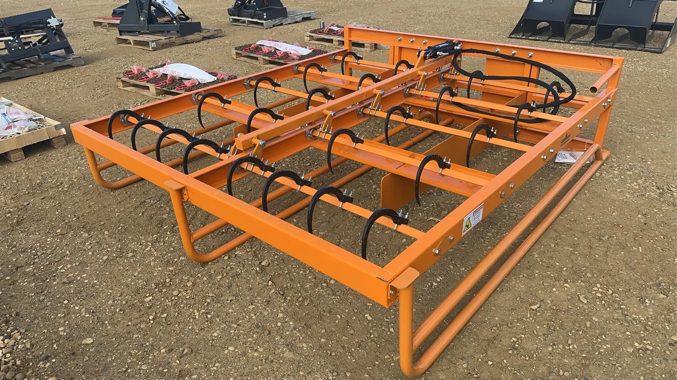 2025 LandHonor Hydraulic Skid Steer Hay Accumulator Grapple Unused